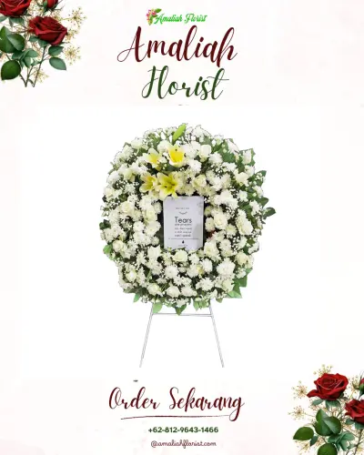 Krans Bunga Duka Cita di Madyogondo